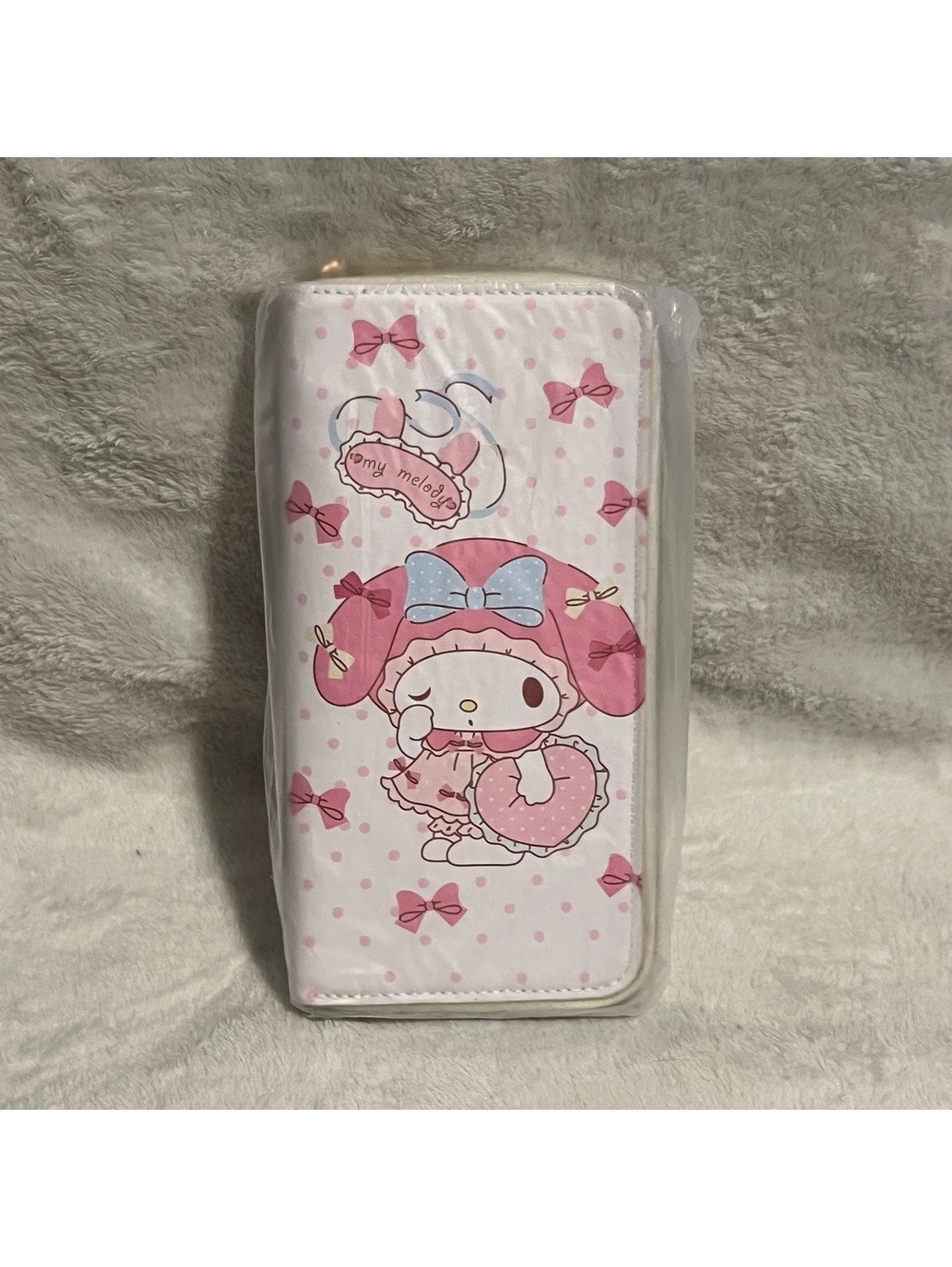 Pink My Melody zip wallet